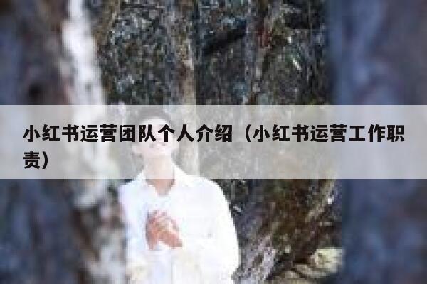 小红书运营团队个人介绍（小红书运营工作职责）