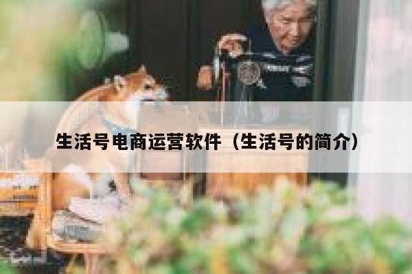 生活号电商运营软件（生活号的简介）