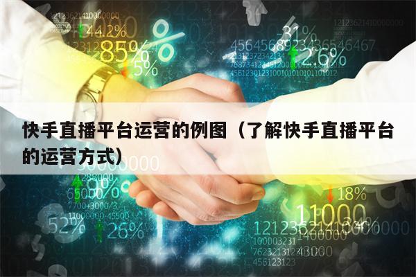 快手直播平台运营的例图（了解快手直播平台的运营方式）