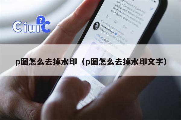 p图怎么去掉水印（p图怎么去掉水印文字）