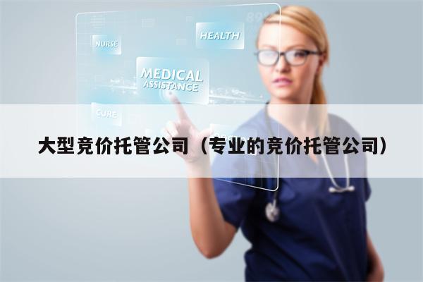 大型竞价托管公司（专业的竞价托管公司）