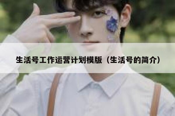 生活号工作运营计划模版（生活号的简介）