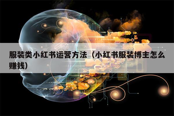 服装类小红书运营方法（小红书服装博主怎么赚钱）