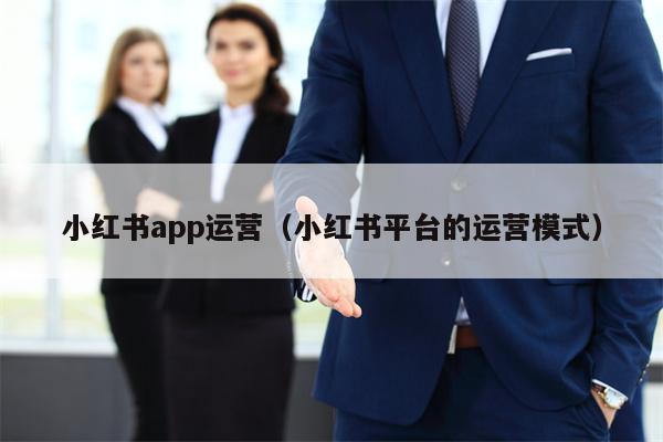 小红书app运营（小红书平台的运营模式）