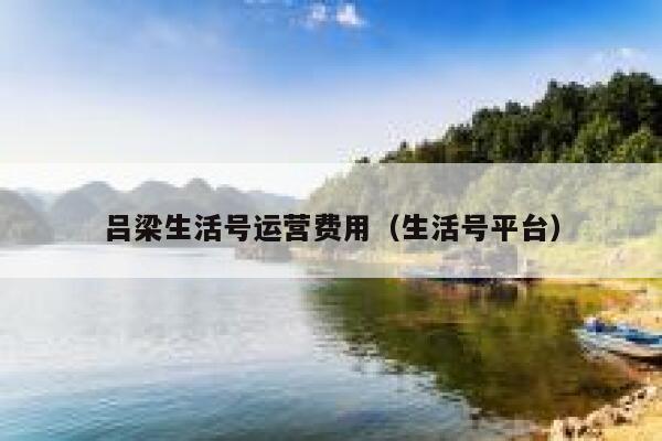 吕梁生活号运营费用（生活号平台）