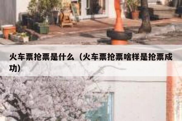 火车票抢票是什么（火车票抢票啥样是抢票成功）
