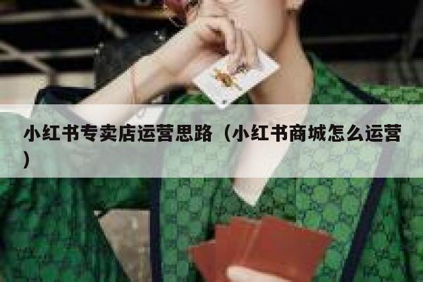 小红书专卖店运营思路（小红书商城怎么运营）