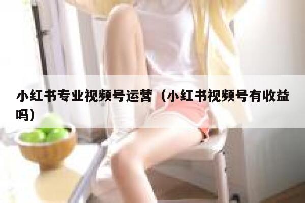 小红书专业视频号运营（小红书视频号有收益吗）