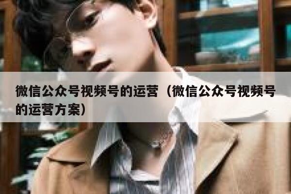 微信公众号视频号的运营（微信公众号视频号的运营方案）