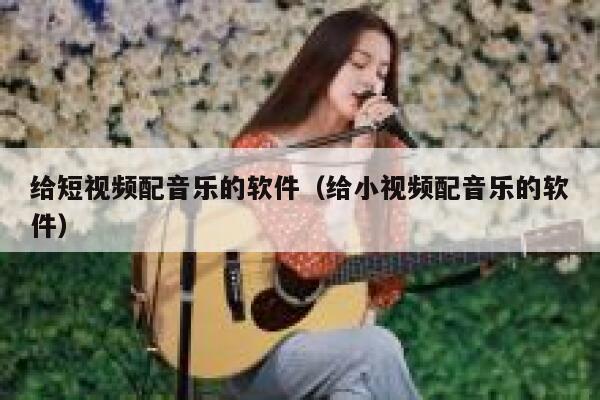 给短视频配音乐的软件（给小视频配音乐的软件）