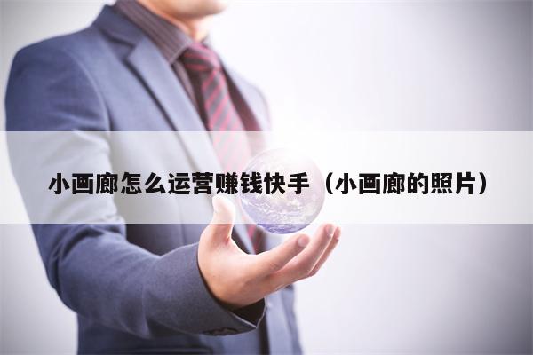 小画廊怎么运营赚钱快手（小画廊的照片）