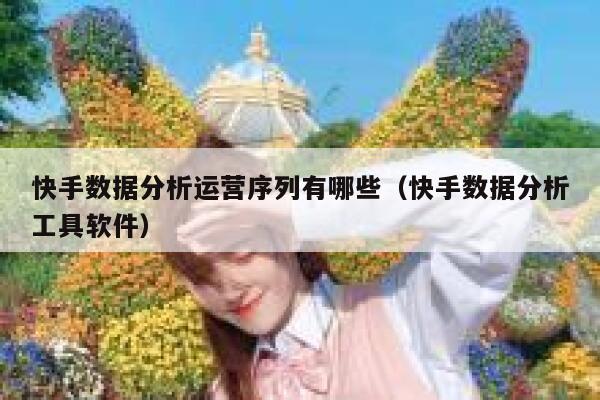 快手数据分析运营序列有哪些（快手数据分析工具软件）