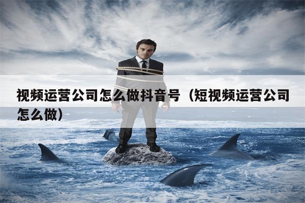 视频运营公司怎么做抖音号（短视频运营公司怎么做）