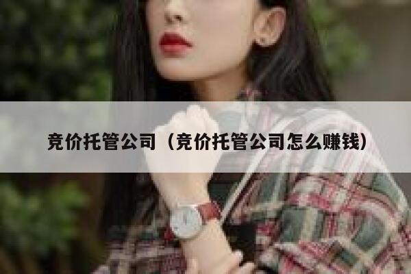 竞价托管公司（竞价托管公司怎么赚钱）