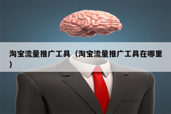 淘宝流量推广工具（淘宝流量推广工具在哪里）
