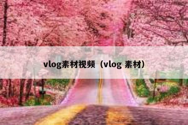 vlog素材视频（vlog 素材）