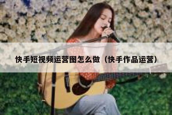 快手短视频运营图怎么做（快手作品运营）