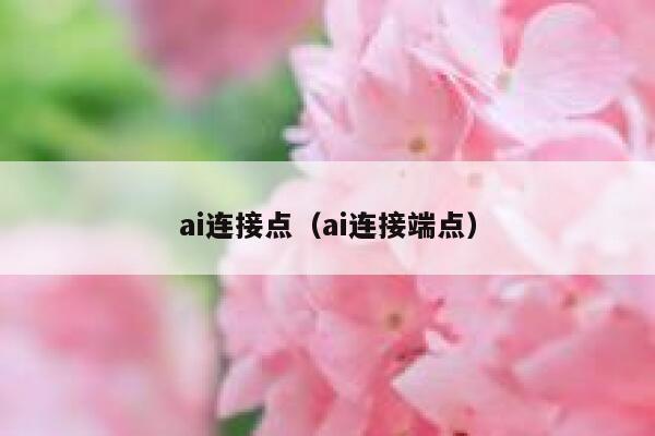 ai连接点（ai连接端点）