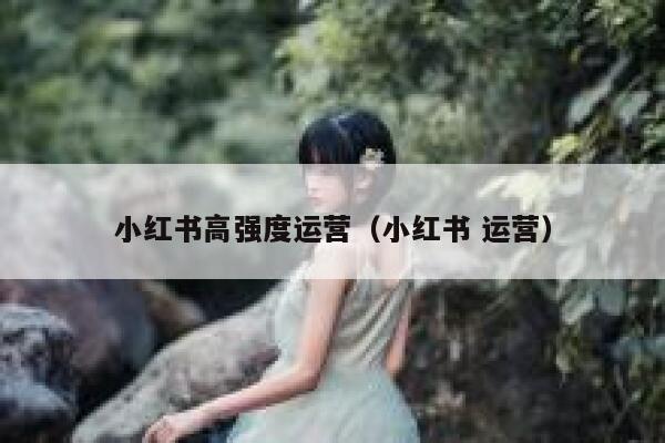小红书高强度运营（小红书 运营）