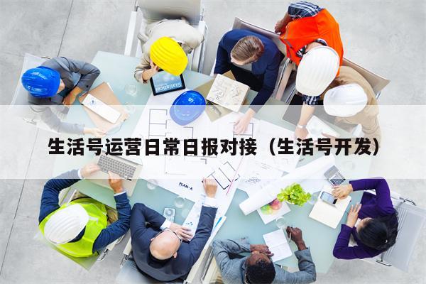 生活号运营日常日报对接（生活号开发）