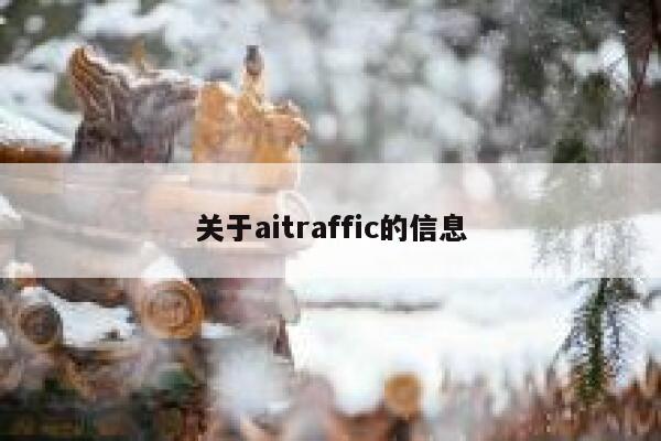 关于aitraffic的信息