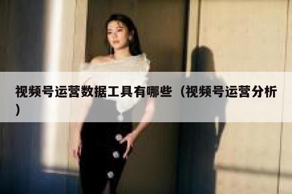 视频号运营数据工具有哪些（视频号运营分析）