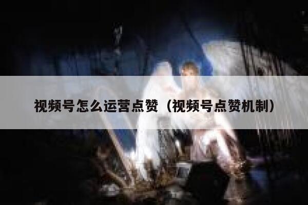 视频号怎么运营点赞（视频号点赞机制）