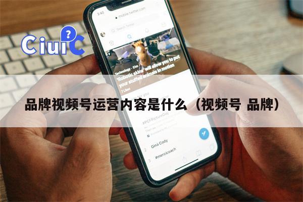 品牌视频号运营内容是什么（视频号 品牌）