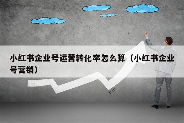 小红书企业号运营转化率怎么算（小红书企业号营销）