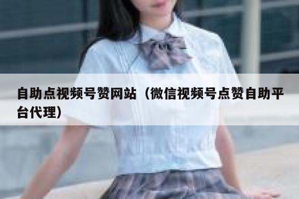 自助点视频号赞网站（微信视频号点赞自助平台代理）