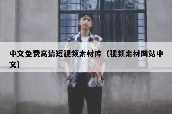 中文免费高清短视频素材库（视频素材网站中文）