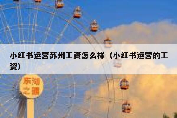 小红书运营苏州工资怎么样（小红书运营的工资）