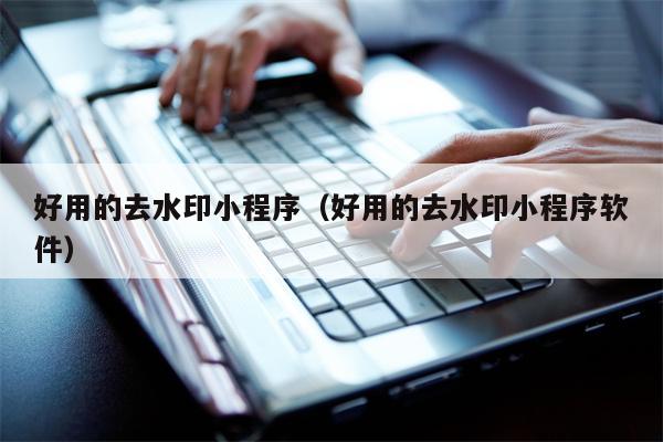 好用的去水印小程序（好用的去水印小程序软件）
