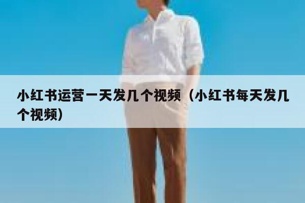 小红书运营一天发几个视频（小红书每天发几个视频）