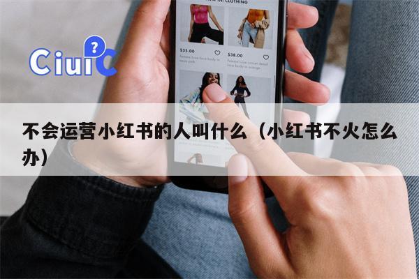 不会运营小红书的人叫什么（小红书不火怎么办）