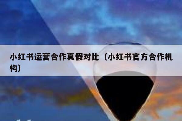 小红书运营合作真假对比（小红书官方合作机构）