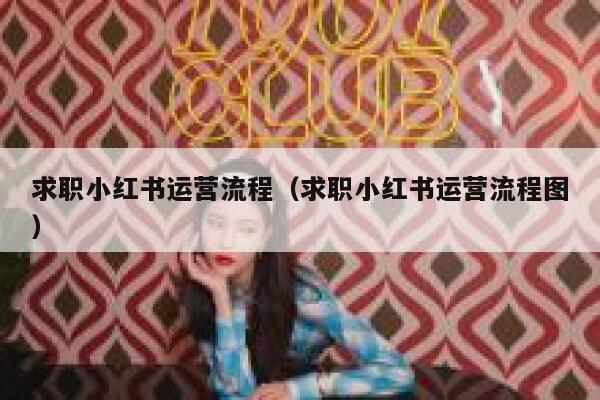 求职小红书运营流程（求职小红书运营流程图）