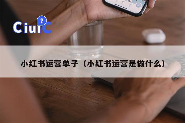 小红书运营单子（小红书运营是做什么）
